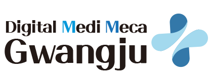 디지털 메디메카 광주 로고